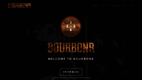 What Bourbonr.com website looked like in 2020 (4 years ago)