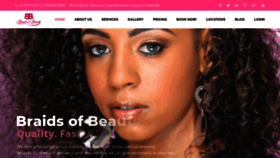 What Braidsofbeauty.com website looked like in 2020 (4 years ago)