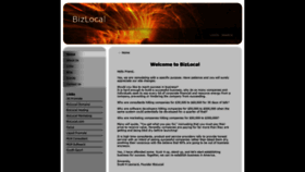 What Bizlocal.bz website looked like in 2020 (4 years ago)