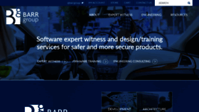 What Barrgroup.com website looked like in 2020 (5 years ago)