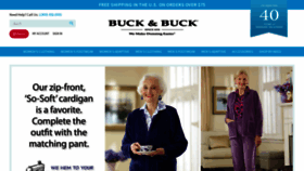 What Buckandbuck.com website looked like in 2020 (4 years ago)