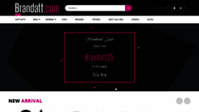 What Brandatt.com website looked like in 2020 (5 years ago)