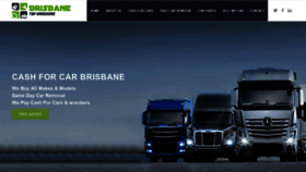 What Brisbanetopwreckers.com website looked like in 2020 (4 years ago)