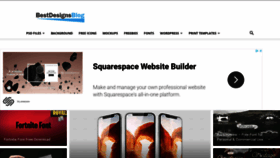 What Bestdesignsblog.com website looked like in 2020 (4 years ago)