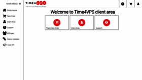 What Billing.time4vps.com website looked like in 2020 (5 years ago)