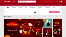 What Bukalapak.com website looked like in 2020 (4 years ago)