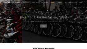 What Bikemanbikerentalkeywest.com website looked like in 2020 (4 years ago)