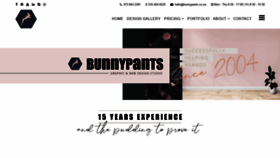 What Bunnypants.co.za website looked like in 2020 (4 years ago)
