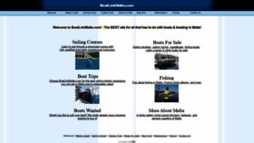 What Boatlinkmalta.com website looked like in 2020 (4 years ago)