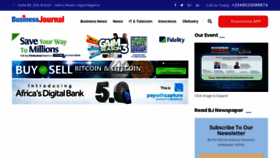 What Businessjournalng.com website looked like in 2020 (4 years ago)