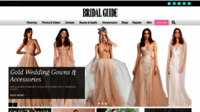 What Bridalguide.com website looked like in 2020 (4 years ago)