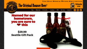 What Bowserbeer.com website looked like in 2020 (4 years ago)