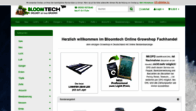 What Bloomtech.de website looked like in 2020 (4 years ago)