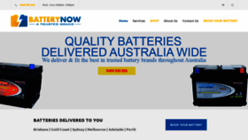 What Batterynow.com.au website looked like in 2020 (4 years ago)