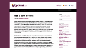What Blog.giycem.com website looked like in 2020 (4 years ago)
