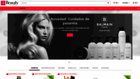 What Beautytheshop.com website looked like in 2020 (4 years ago)