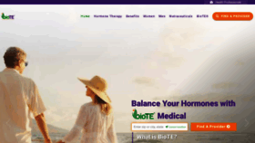 What Biotemedical.com website looked like in 2020 (4 years ago)