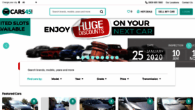 What Buy.cars45.com website looked like in 2020 (4 years ago)
