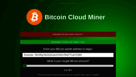 What Bitcointoolcloud.com website looked like in 2020 (4 years ago)
