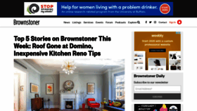 What Brownstoner.com website looked like in 2020 (4 years ago)