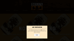 What Bellsbeer.com website looked like in 2020 (4 years ago)