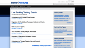 What Bankerresource.net website looked like in 2020 (5 years ago)