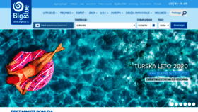 What Bigblue.rs website looked like in 2020 (6 years ago)