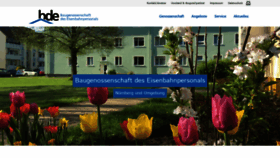 What Bde-nuernberg.de website looked like in 2020 (4 years ago)