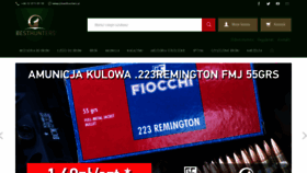 What Besthunters.pl website looked like in 2020 (4 years ago)