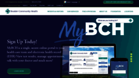 What Bch.org website looked like in 2020 (4 years ago)