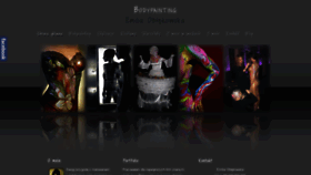 What Body-painting.pl website looked like in 2020 (4 years ago)