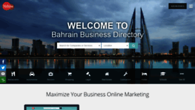 What Bahrainyellow.com website looked like in 2020 (4 years ago)