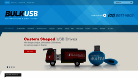 What Bulkusb.com.au website looked like in 2020 (4 years ago)