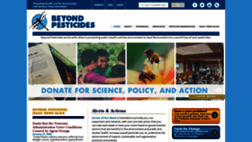 What Beyondpesticides.org website looked like in 2020 (4 years ago)