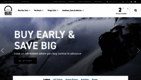 What Bigskyresort.com website looked like in 2020 (4 years ago)