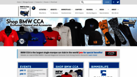 What Bmwcca.org website looked like in 2020 (4 years ago)