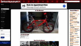 What Bmxmuseum.com website looked like in 2020 (4 years ago)