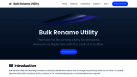 What Bulkrenameutility.co.uk website looked like in 2020 (4 years ago)