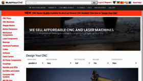 What Buildyourcnc.com website looked like in 2020 (4 years ago)