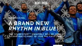What Bluecoats.com website looked like in 2020 (4 years ago)