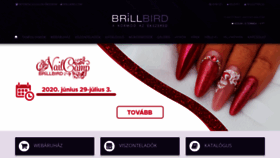 What Brillbird.hu website looked like in 2020 (4 years ago)