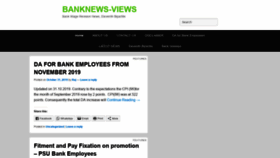What Banknews-views.com website looked like in 2020 (4 years ago)