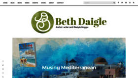 What Bethdaigle.com website looked like in 2020 (4 years ago)