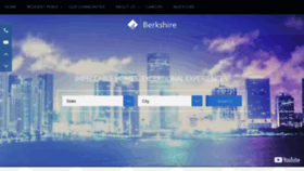 What Berkshirecommunities.com website looked like in 2020 (5 years ago)