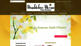 What Bumblebeeblooms.biz website looked like in 2020 (4 years ago)