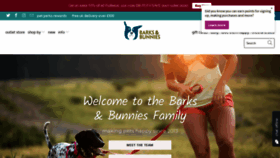 What Barksandbunnies.co.uk website looked like in 2020 (4 years ago)