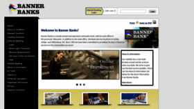 What Bannerbanks.com website looked like in 2020 (4 years ago)