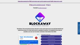 What Blockaway.net website looked like in 2020 (5 years ago)