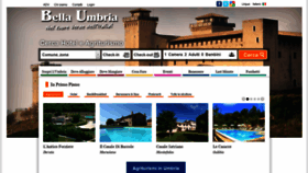 What Bellaumbria.net website looked like in 2020 (6 years ago)