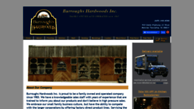 What Burroughshardwoods.com website looked like in 2020 (4 years ago)
